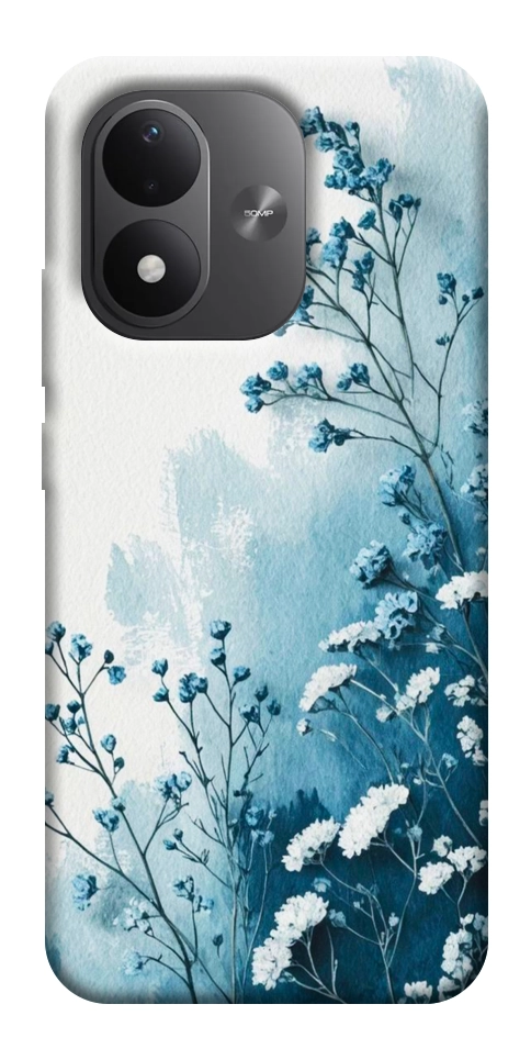 Чехол Blue minimal для Xiaomi Redmi Note 17