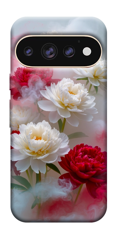 Чехол Red and white smoke для Google Pixel 11 Pro XL
