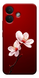 Чехол Sakura red для Xiaomi Redmi Note 17 Pro