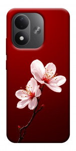 Чехол Sakura red для Xiaomi Redmi Note 17