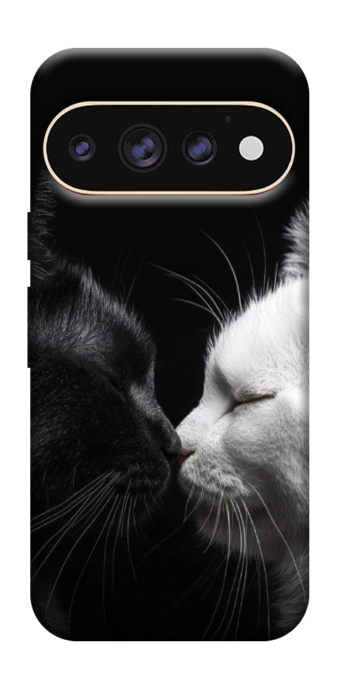 Чехол Black and white cats для Google Pixel 11 Pro XL