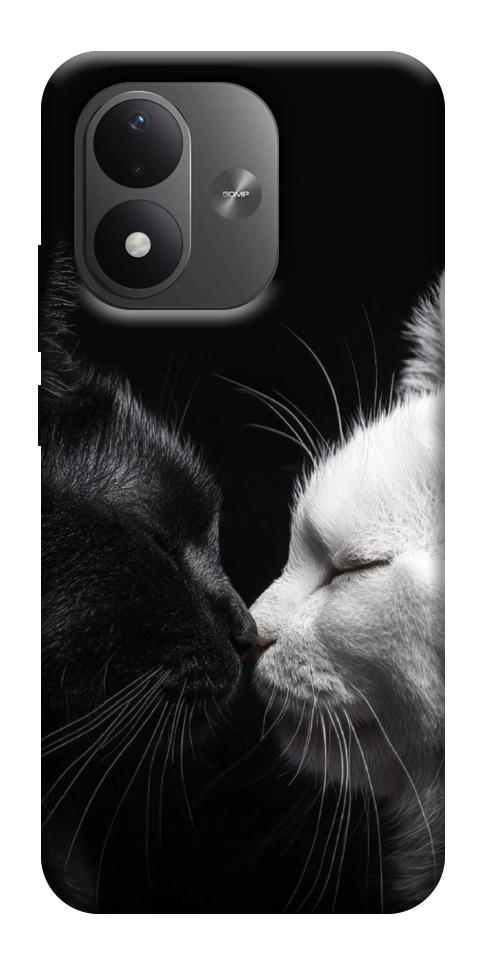 Чехол Black and white cats для Xiaomi Redmi Note 17