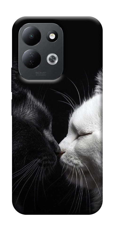 Чохол Black and white cats для Xiaomi Redmi 17
