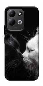 Чохол Black and white cats для Xiaomi Redmi 17
