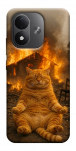 Чехол Burning cat для Xiaomi Redmi Note 17