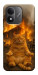 Чехол Burning cat для Xiaomi Redmi Note 17