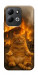 Чохол Burning cat для Xiaomi Redmi 17