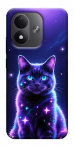 Чехол Galaxy purple cat для Xiaomi Redmi Note 17