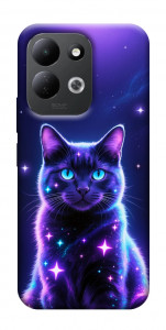 Чохол Galaxy purple cat для Xiaomi Redmi 17