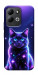 Чохол Galaxy purple cat для Xiaomi Redmi 17