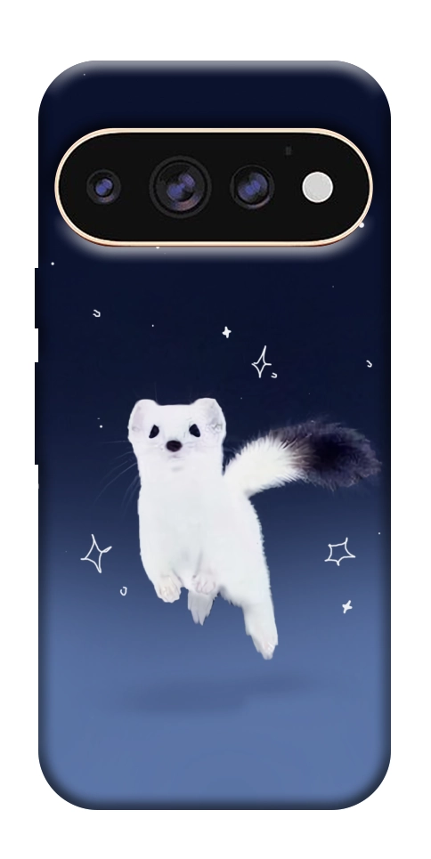 Чехол Хорёк в снегу для Google Pixel 11 Pro XL