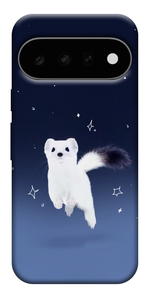 Чехол Хорёк в снегу для Google Pixel 11