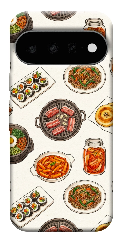 Чохол Korean food для Google Pixel 11 Pro