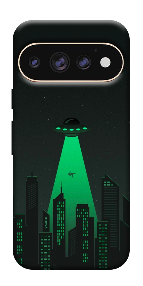 Чехол Green ufo для Google Pixel 11 Pro XL