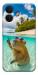 Чехол Сapybara vacation для Xiaomi Redmi Note 17 Pro