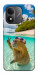 Чехол Сapybara vacation для Xiaomi Redmi Note 17