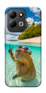 Чохол Сapybara vacation для Xiaomi Redmi 17