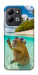 Чохол Сapybara vacation для Xiaomi Redmi 17