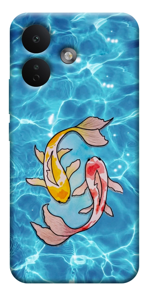 Чехол Koi fish для Xiaomi Redmi Note 17 Pro