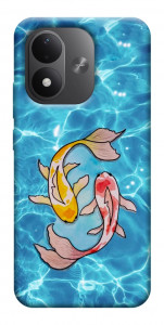 Чехол Koi fish для Xiaomi Redmi Note 17