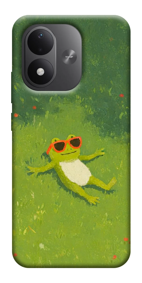 Чехол Лягушачий chill для Xiaomi Redmi Note 17