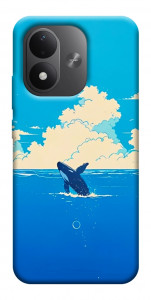 Чехол Whale view для Xiaomi Redmi Note 17