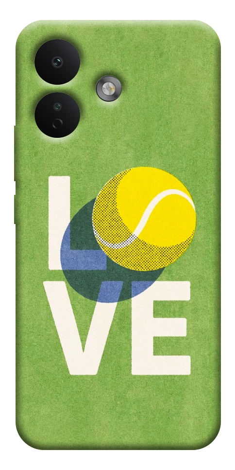 Чехол Love tennis для Xiaomi Redmi Note 17 Pro