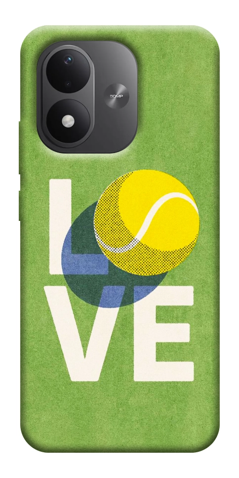 Чехол Love tennis для Xiaomi Redmi Note 17