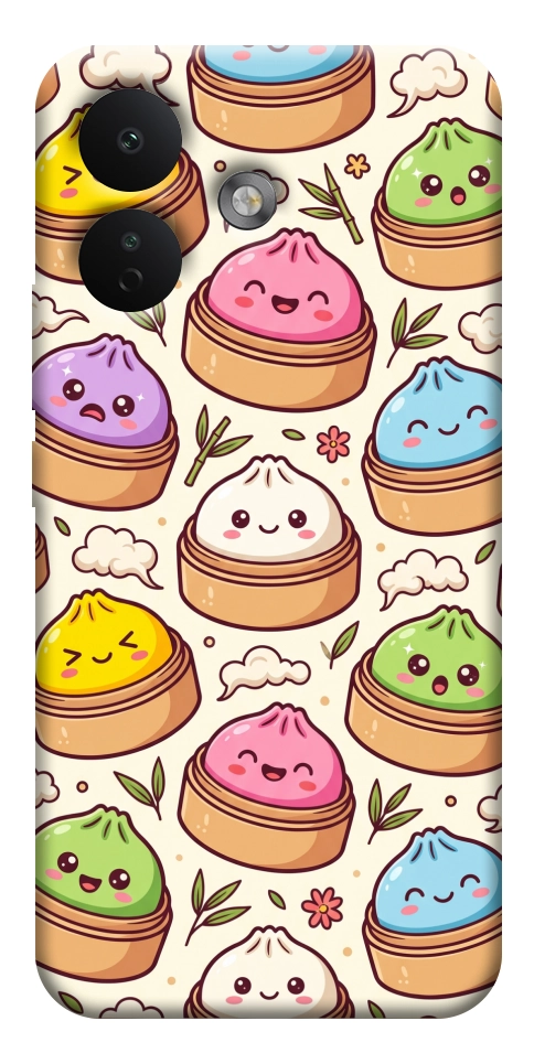 Чехол Pattern dumpling для Xiaomi Redmi Note 17 Pro