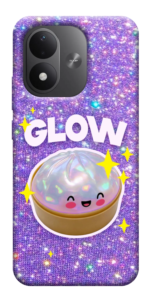 Чохол Purple sparkle dumpling для Xiaomi Redmi Note 17