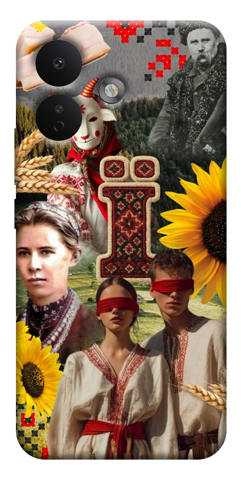 Чехол Ukr collage для Xiaomi Redmi Note 17 Pro
