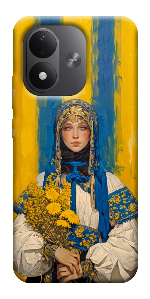 Чехол Ukrainian woman для Xiaomi Redmi Note 17