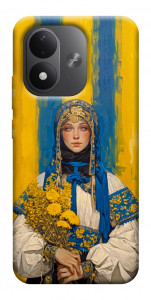 Чехол Ukrainian woman для Xiaomi Redmi Note 17
