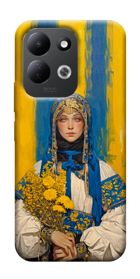 Чохол Ukrainian woman для Xiaomi Redmi 17