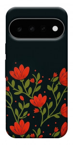 Чохол Червоний цвіт для Google Pixel 11 Pro