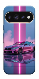 Чехол Pink neon car для Google Pixel 11 Pro XL