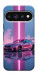 Чехол Pink neon car для Google Pixel 11 Pro XL
