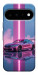 Чехол Pink neon car для Google Pixel 11