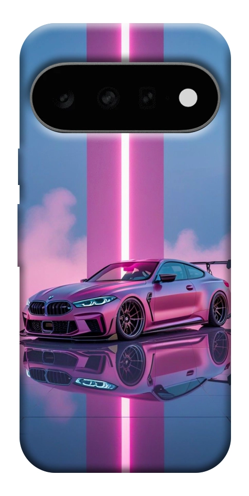 Чохол Pink neon car для Google Pixel 11 Pro