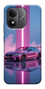 Чехол Pink neon car для Xiaomi Redmi Note 17