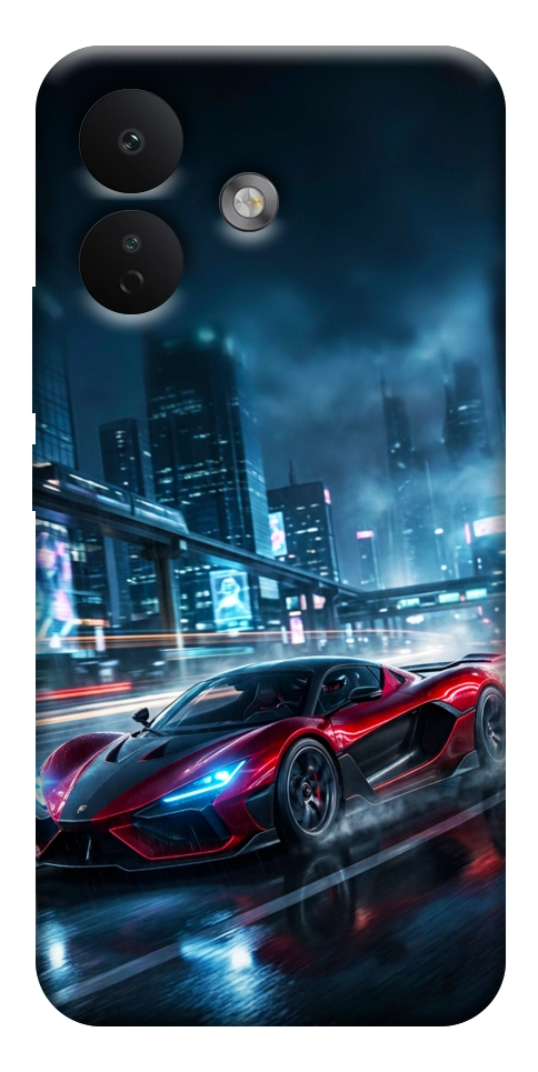Чехол Red sport car для Xiaomi Redmi Note 17 Pro