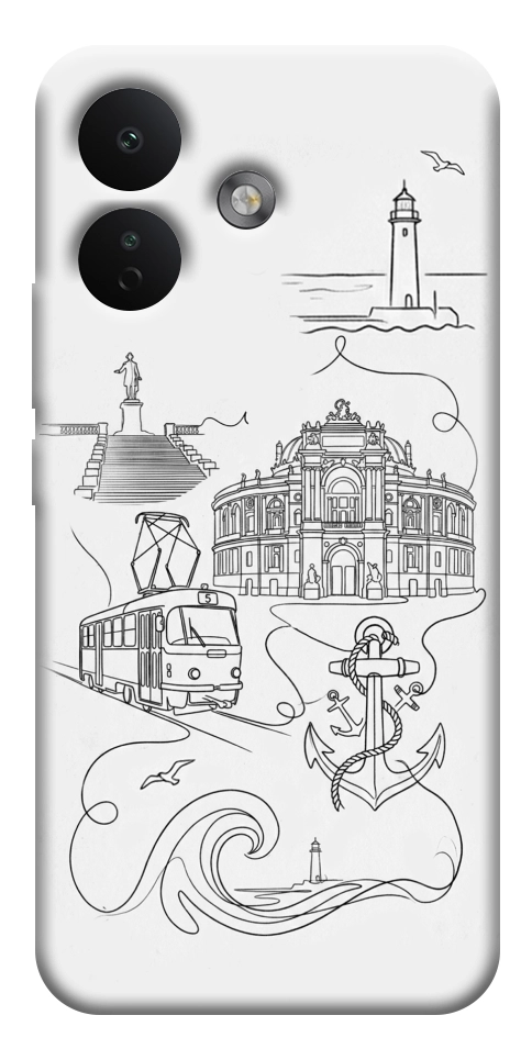 Чехол Odesa spirit для Xiaomi Redmi Note 17 Pro