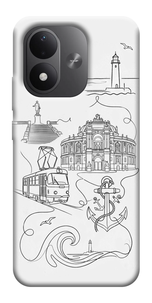 Чехол Odesa spirit для Xiaomi Redmi Note 17