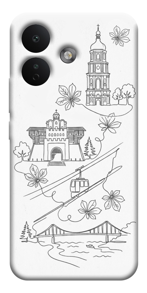 Чехол Kyiv spirit для Xiaomi Redmi Note 17 Pro
