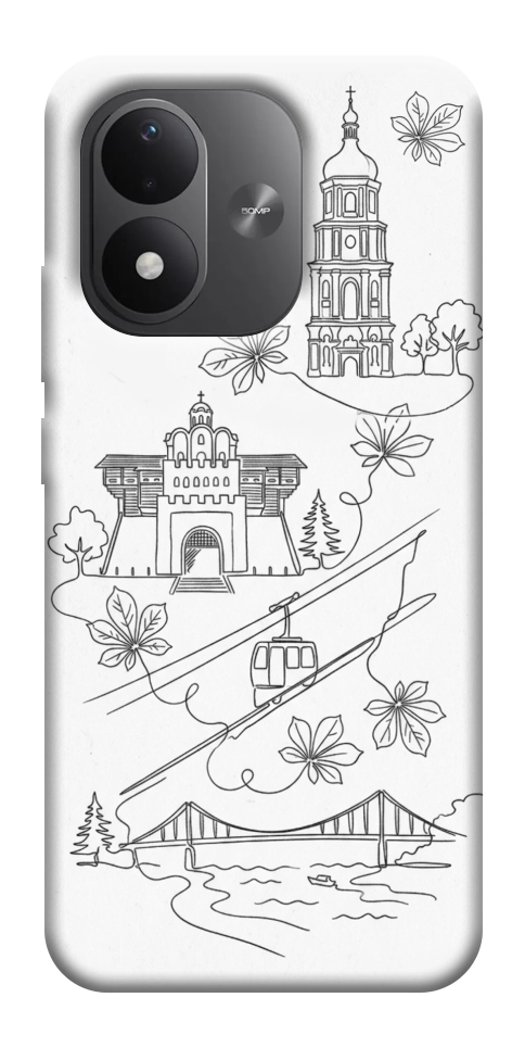Чехол Kyiv spirit для Xiaomi Redmi Note 17