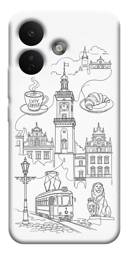 Чехол Lviv spirit для Xiaomi Redmi Note 17 Pro