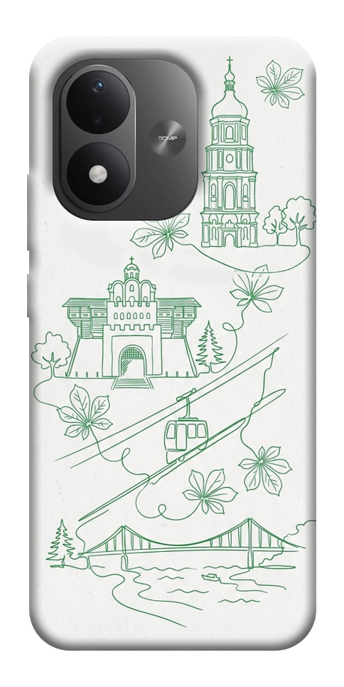 Чехол Heart of Kyiv для Xiaomi Redmi Note 17