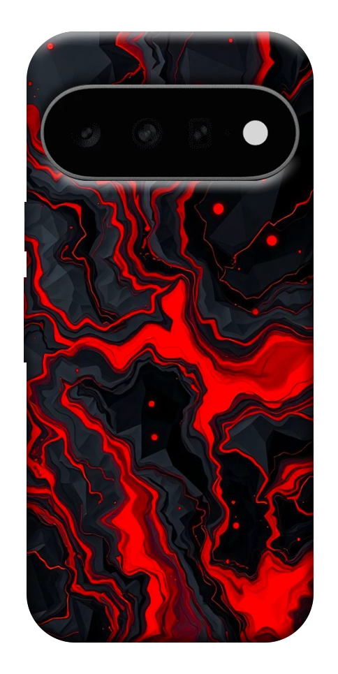 Чохол Black red marble для Google Pixel 11 Pro