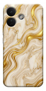Чехол Liquid gold marble для Xiaomi Redmi Note 17 Pro