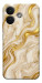 Чехол Liquid gold marble для Xiaomi Redmi Note 17 Pro